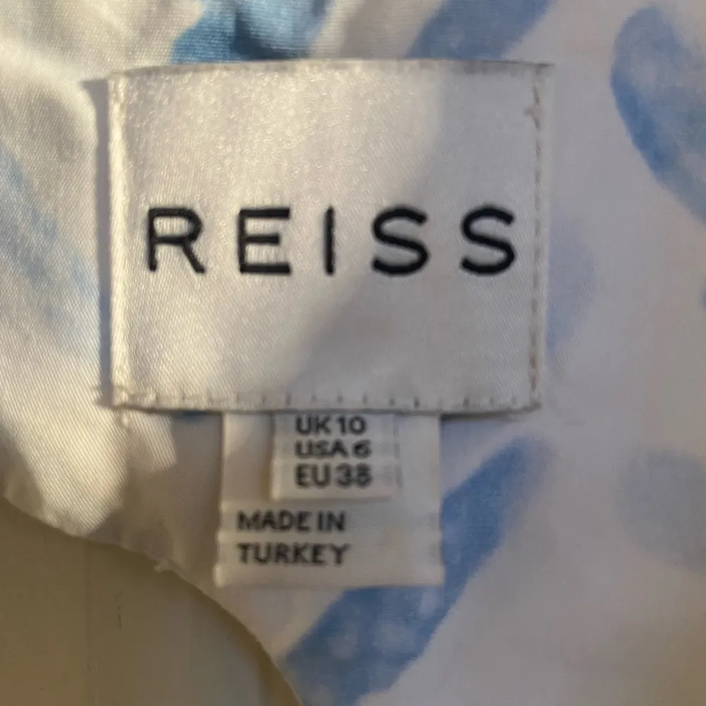 Reiss Marilyn Chevron White Open Back Size 6 Dress. - Image 7