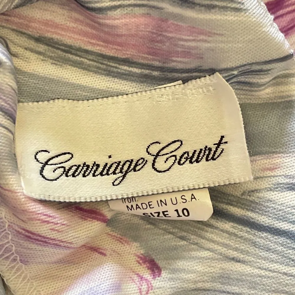 Vintage carriage court tulip dress Pink Size 10 - Image 2