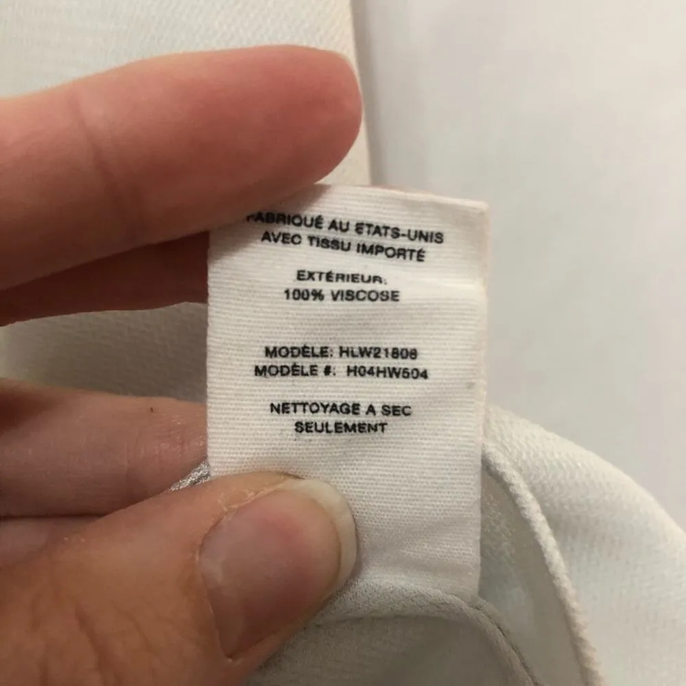 Helmut Lang Light Blue Twist Back Sleeveless Top S - Image 5