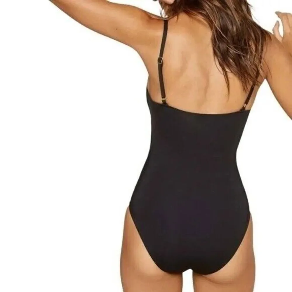 NWT Andie The Amalfi One Piece Swimsuit "The Ultimate Timeless Suit" 3XL Black - Image 4