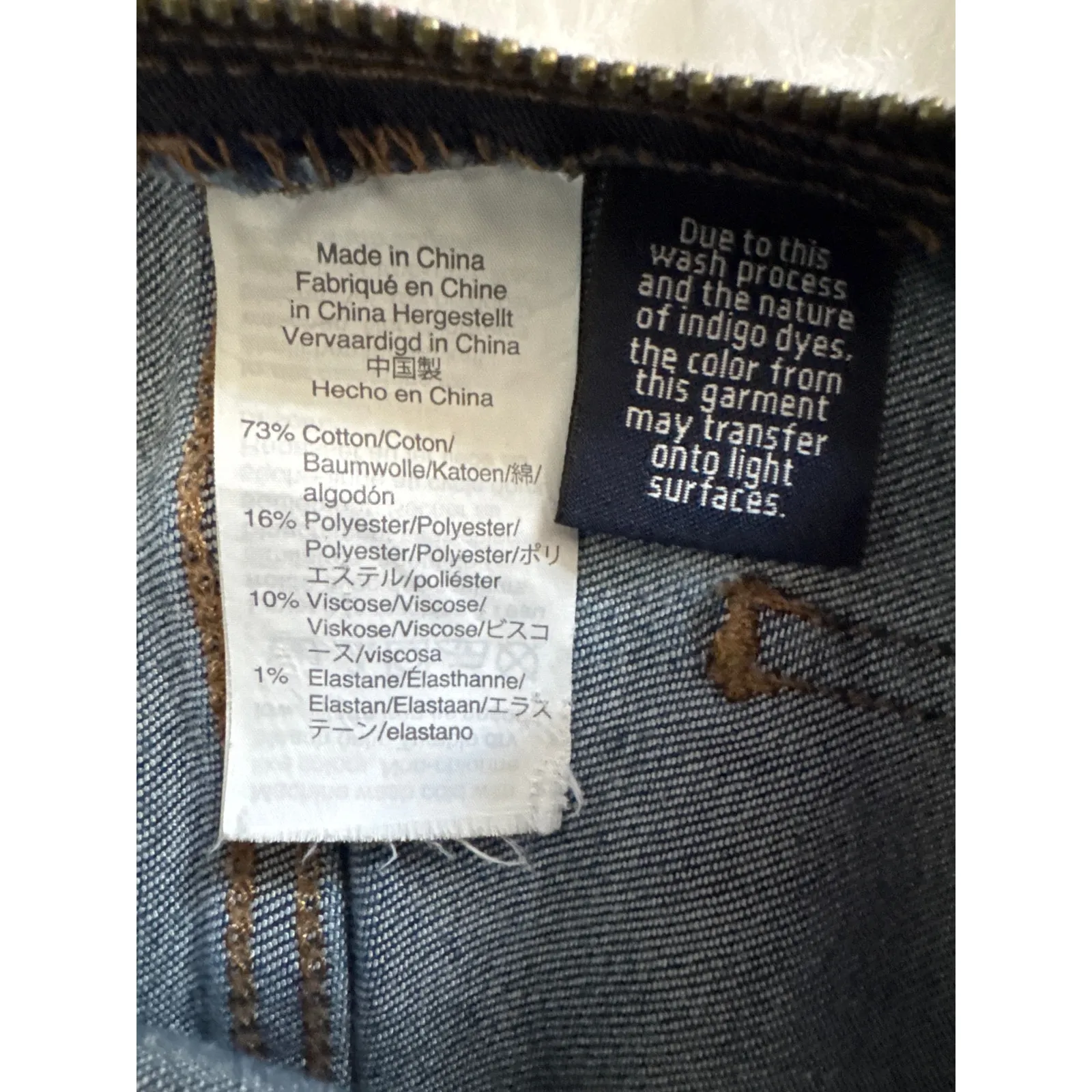 Madewell Denim Overalls Medium Wash Distressed Knees size ziper  Medium - Image 10