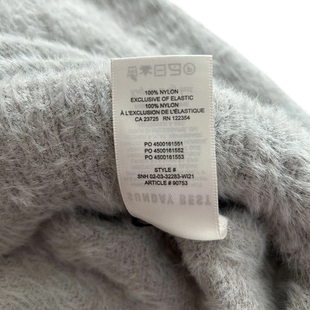 Sunday Best Aritzia Fuzzy Sweater Gray - Image 8