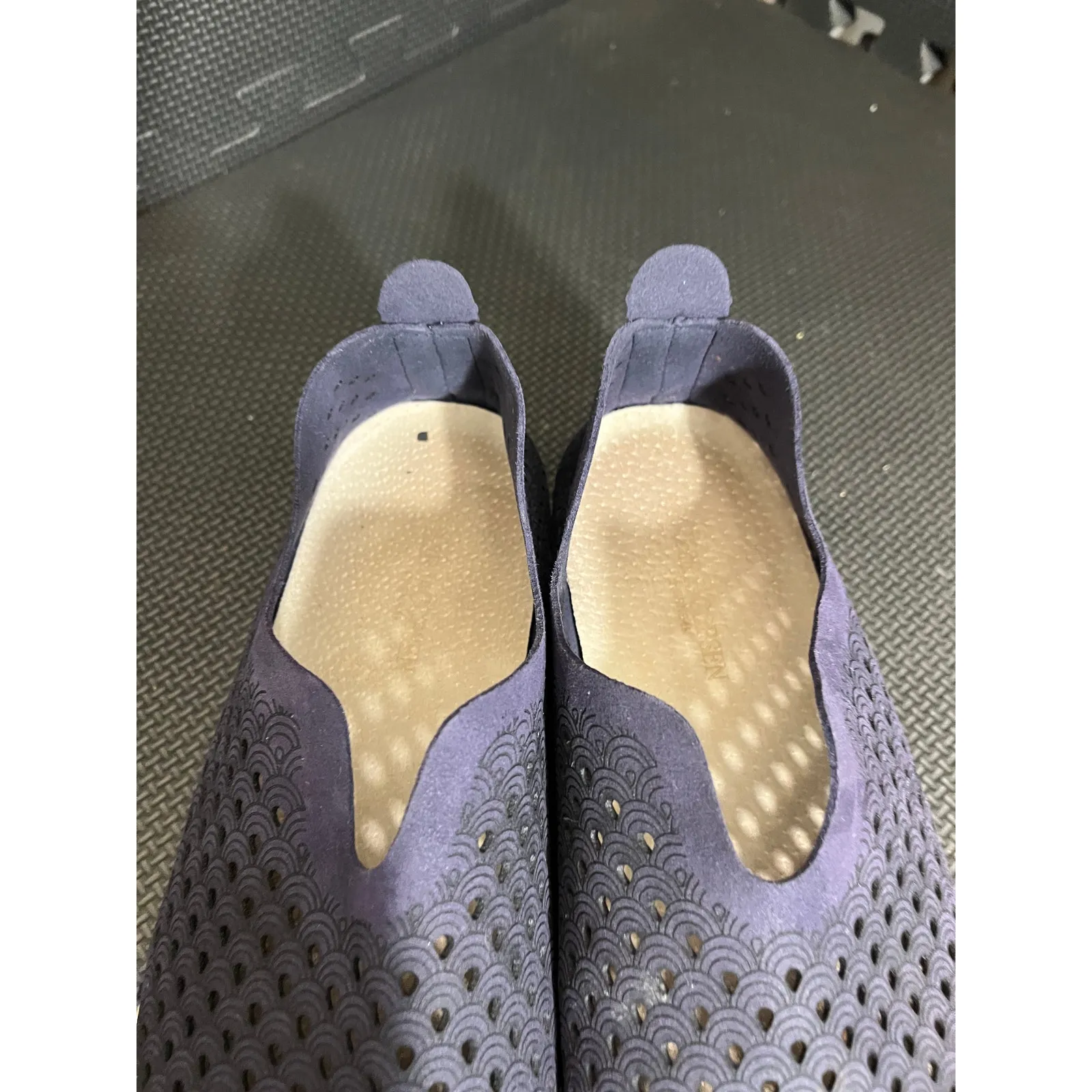 Ilse Jacobsen Tulip slip on navy blue sneaker womens shoes size 39 US‎ 8.5 - Image 3