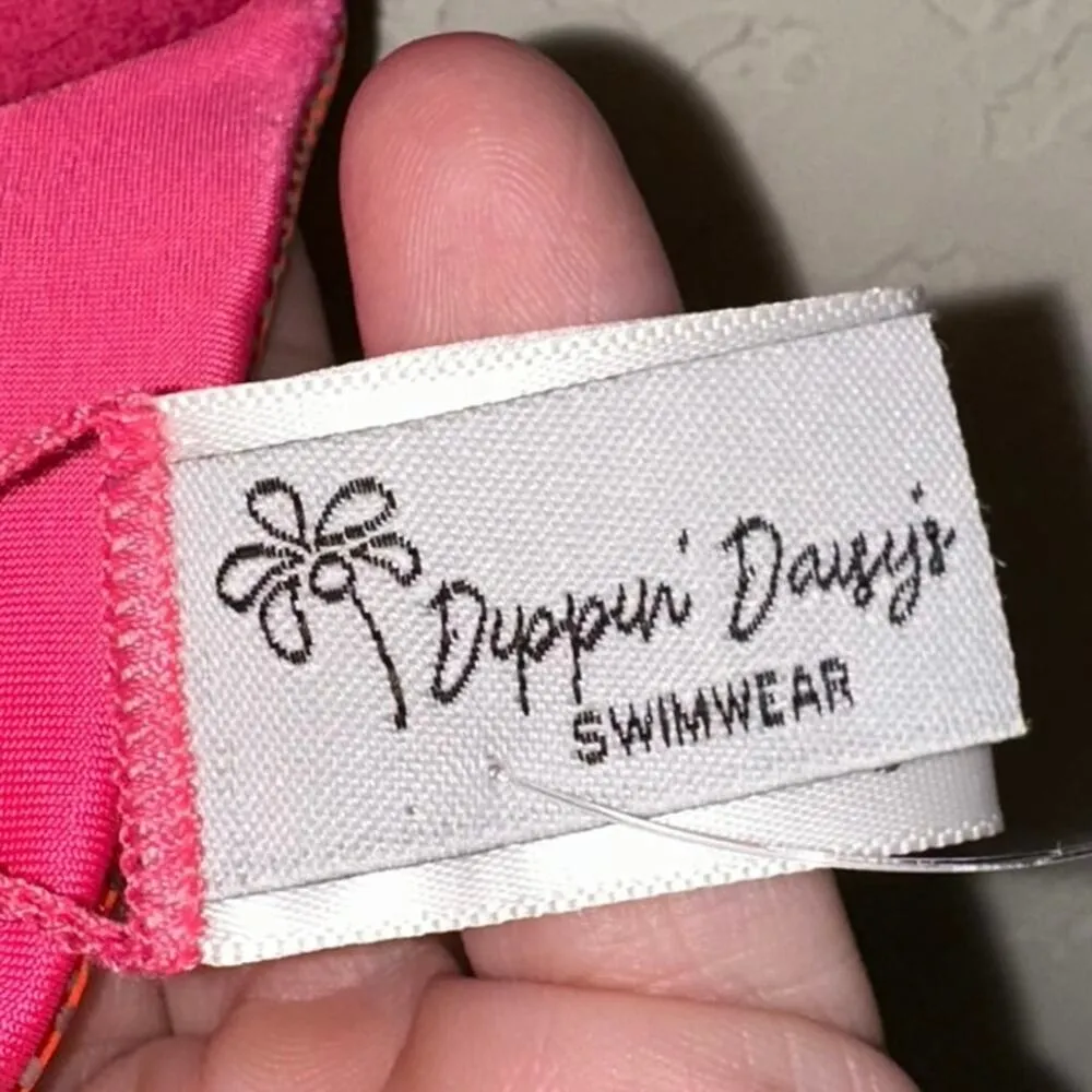 NWT Revive by Dippin Daisy’s Legacy Vibrant Bikini Top Pink Size M - Image 7
