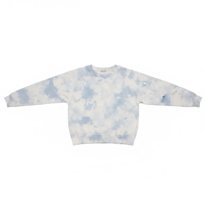 Faherty Brand Bells Tie Dye Raglan Crew Sweatshirt XL EUC - Image 2