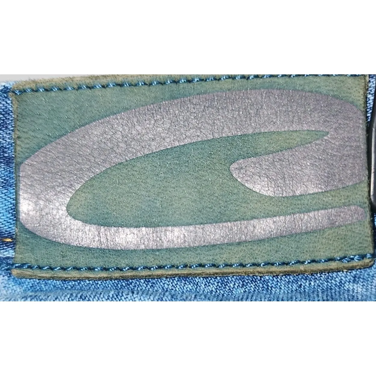 Candies Denim Jeans Bootcut‎ Low Rise Y2K Style Blue Wash Womens Size 3 - Image 3