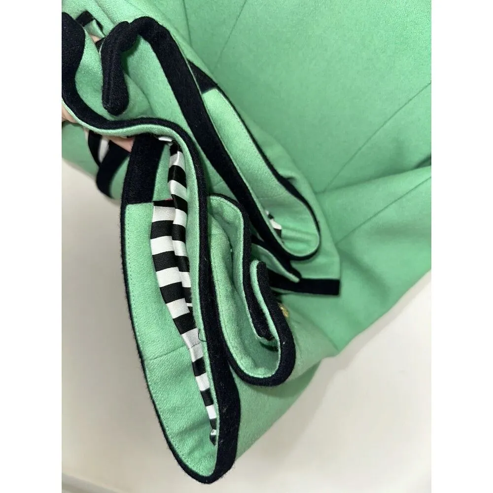 OG Vintage Juicy Couture Green Wool Blazer Coat Sz 2 XS Mint Cond! Y2K Chic Boho - Image 10