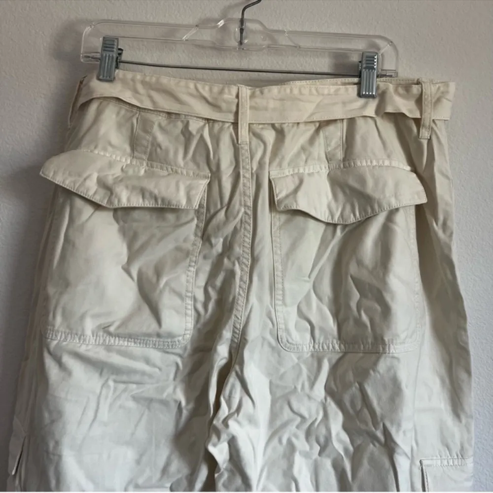 Madewell Griff Superwide-Leg Cargo Pants in Garment Dye Vintage Canvas SZ 32 NWT - Image 9