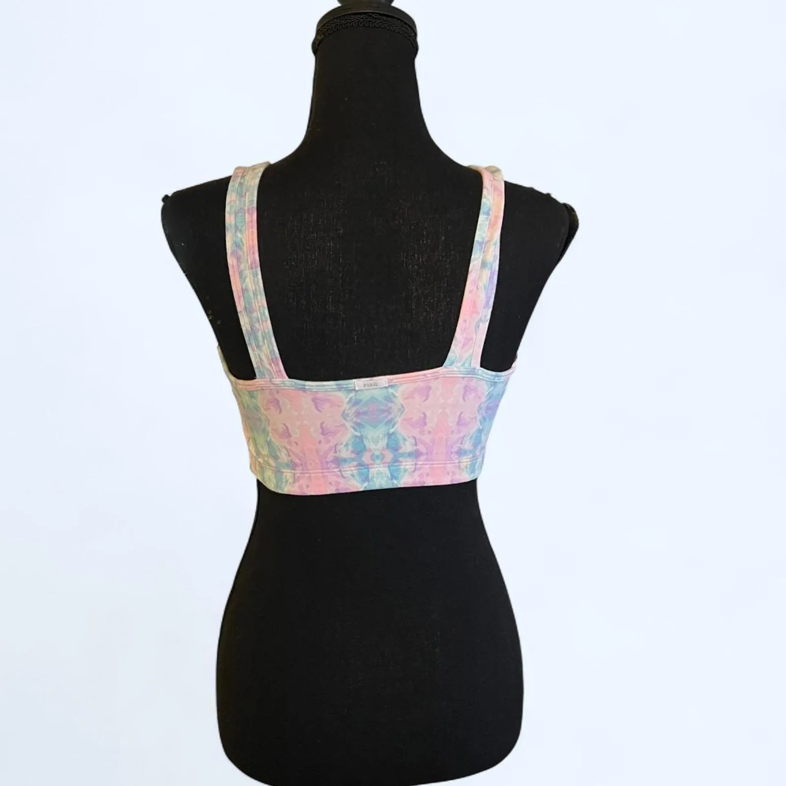 Victoria’s Secret Pink Vintage Pastel crop top with studs Size Small - Image 4