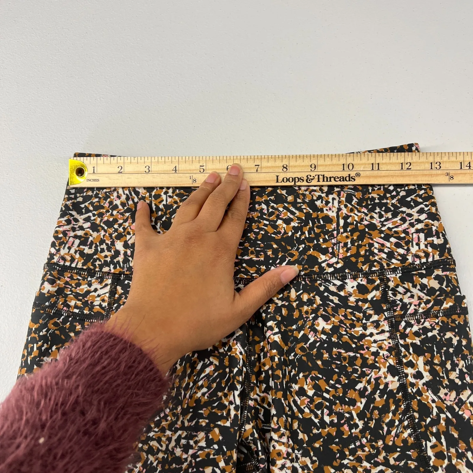 Old Navy Active Powersoft Leggings Womens Medium Multi Animal Print Training - Image 7