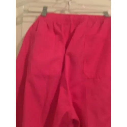 Red Panda Adult Pink Scrub Pants Nurse Medical Size 2XL Tall - Image 9