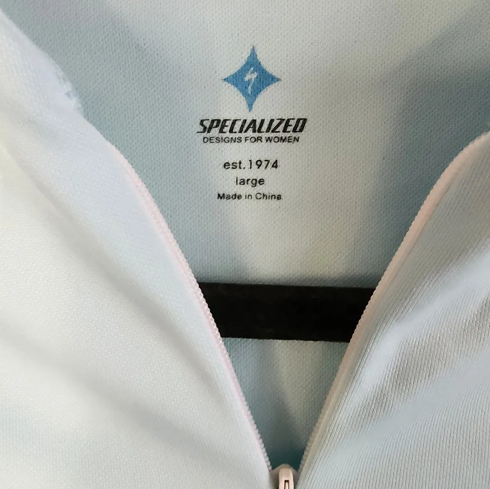 specialized short sleeve cycling shirt size L Blue Size L - Image 2