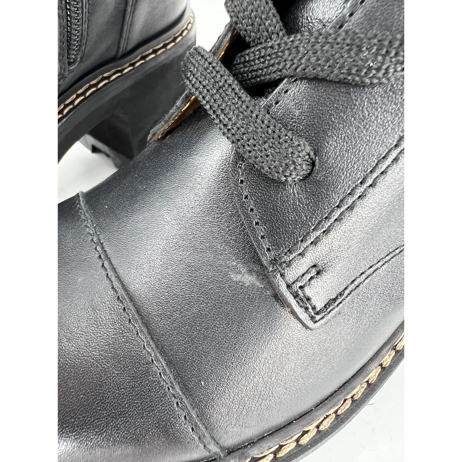 See by Chloe Black Leather Mallory Buckle Boots - Image 12