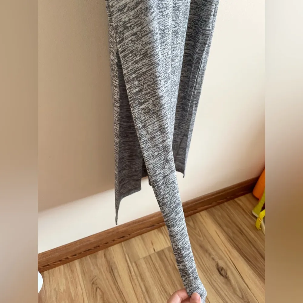 Seraphine Gray Maternity Maxi Dress - Image 7