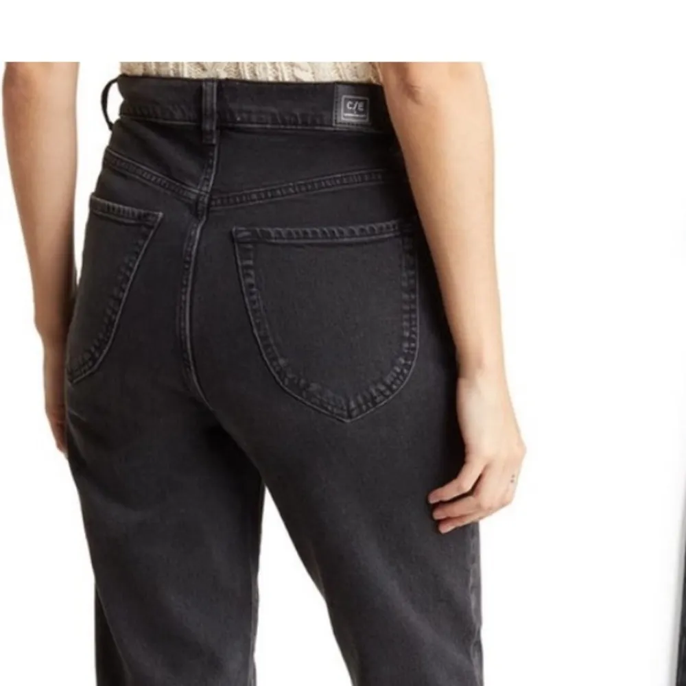 Current/Elliott Current Elliott Pleated Jeans Gravity - Image 5