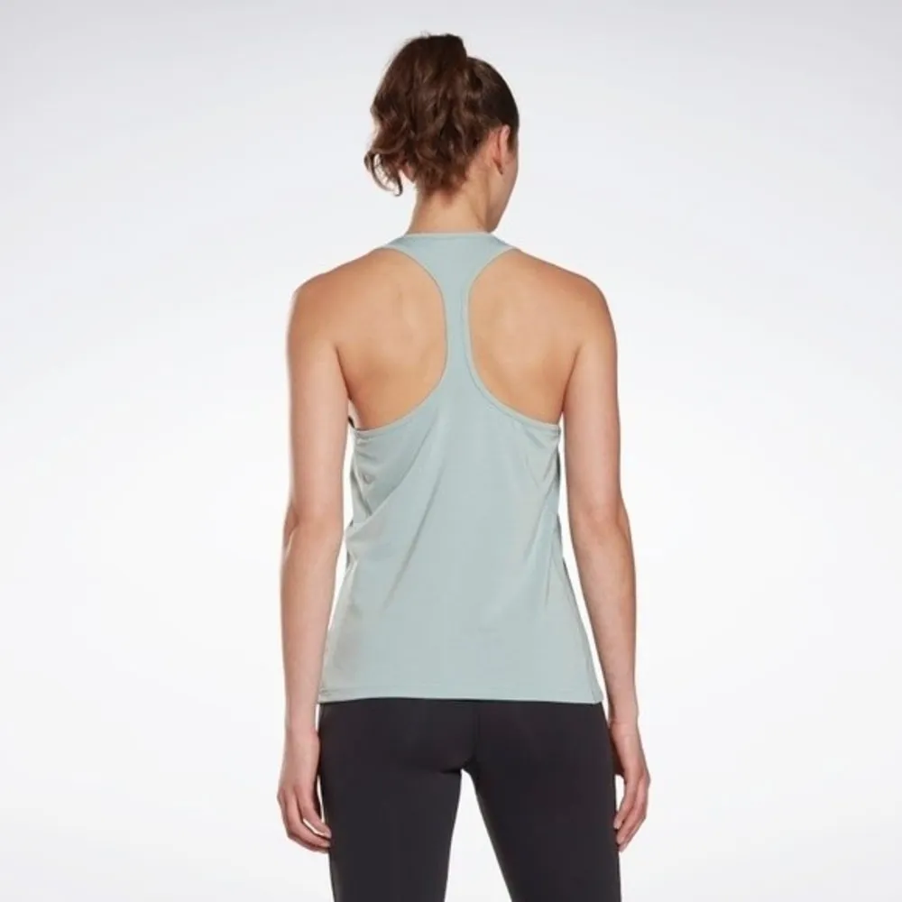 Reebok Women's NWOT ACTIVCHILL Graphic Athletic Gym Racerback Tank Top Size M - Image 3