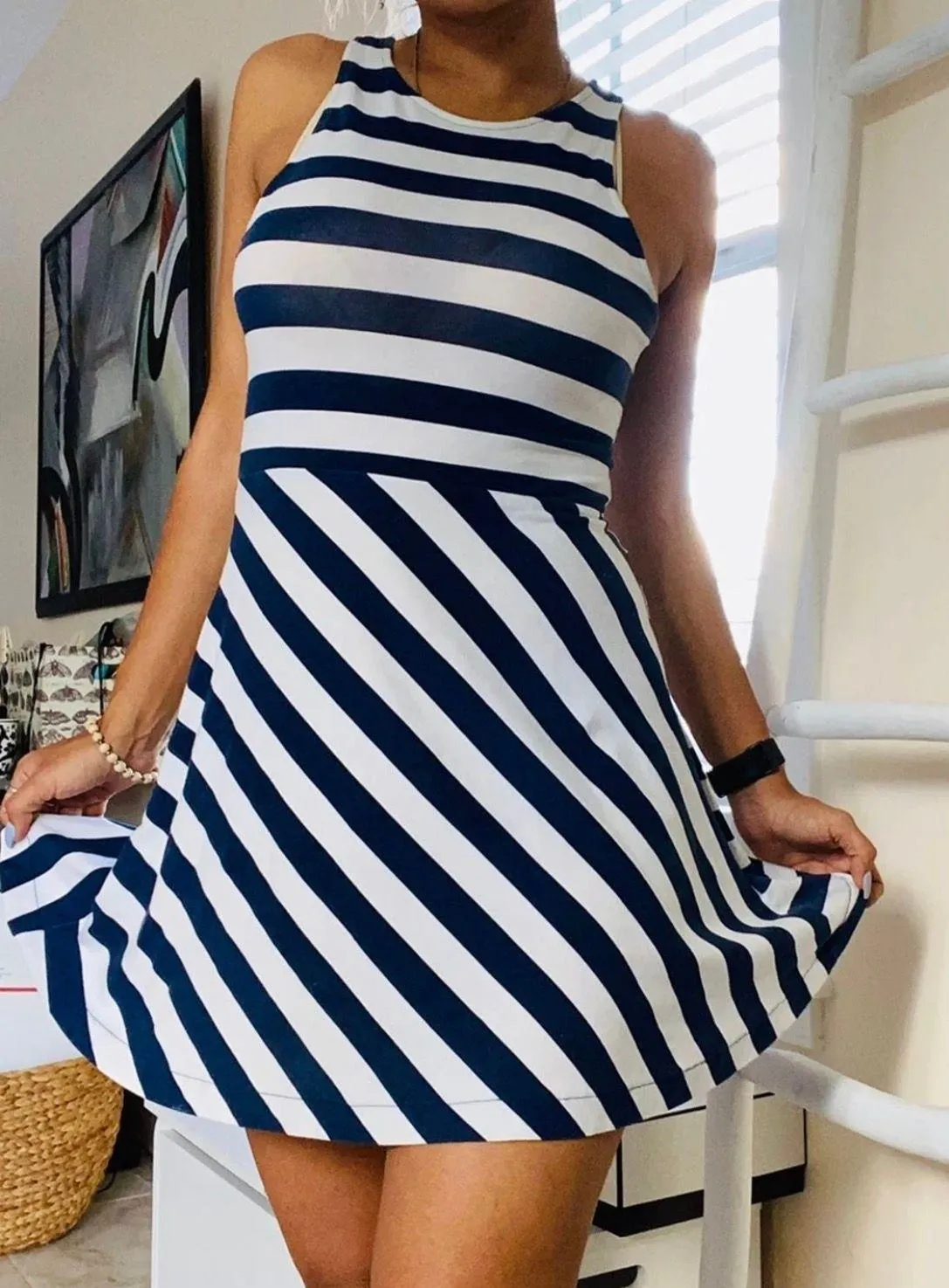 Stripped Dress - Image 2