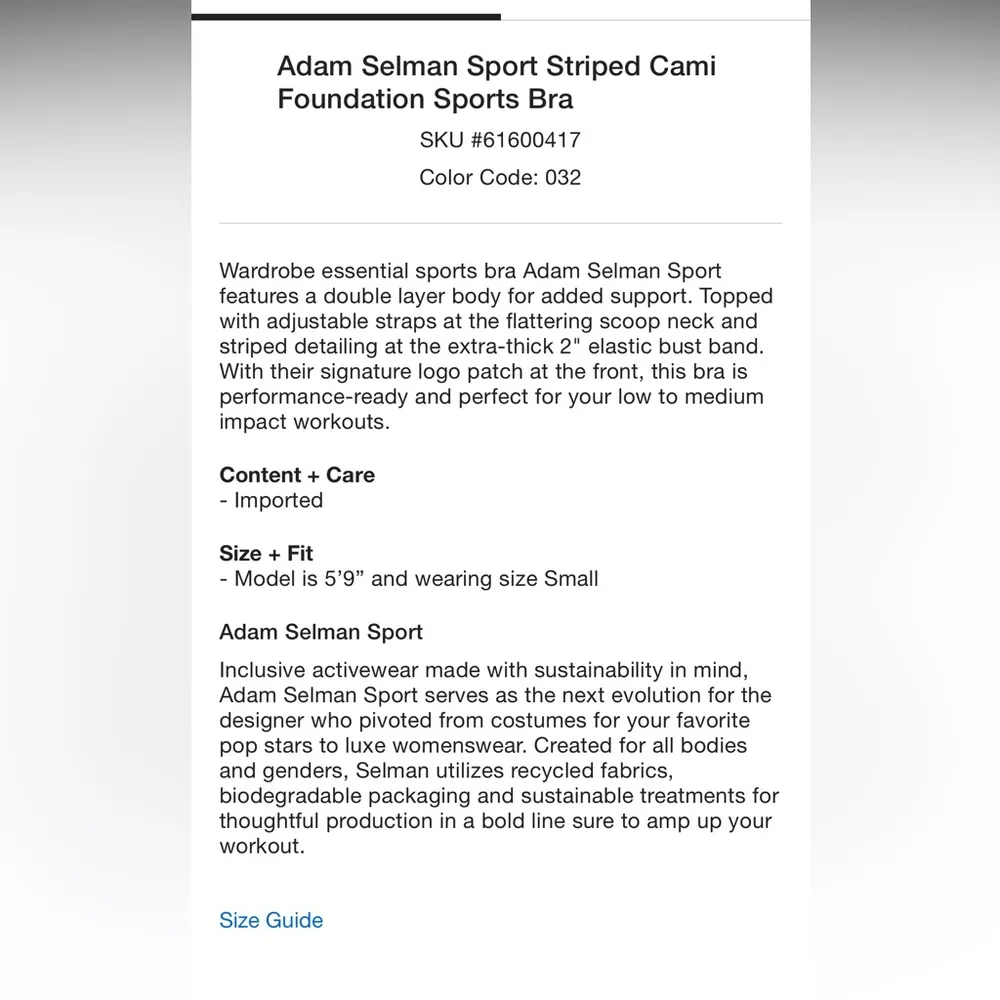 Adam Selman Sport Sports Bra - Image 2