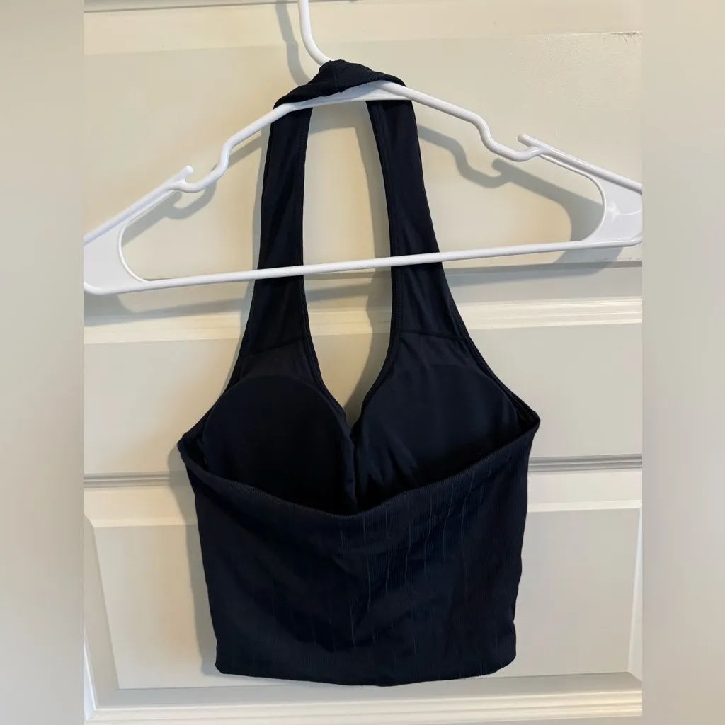 Klassy Network  Ribbed Halter Black Brami - Image 5