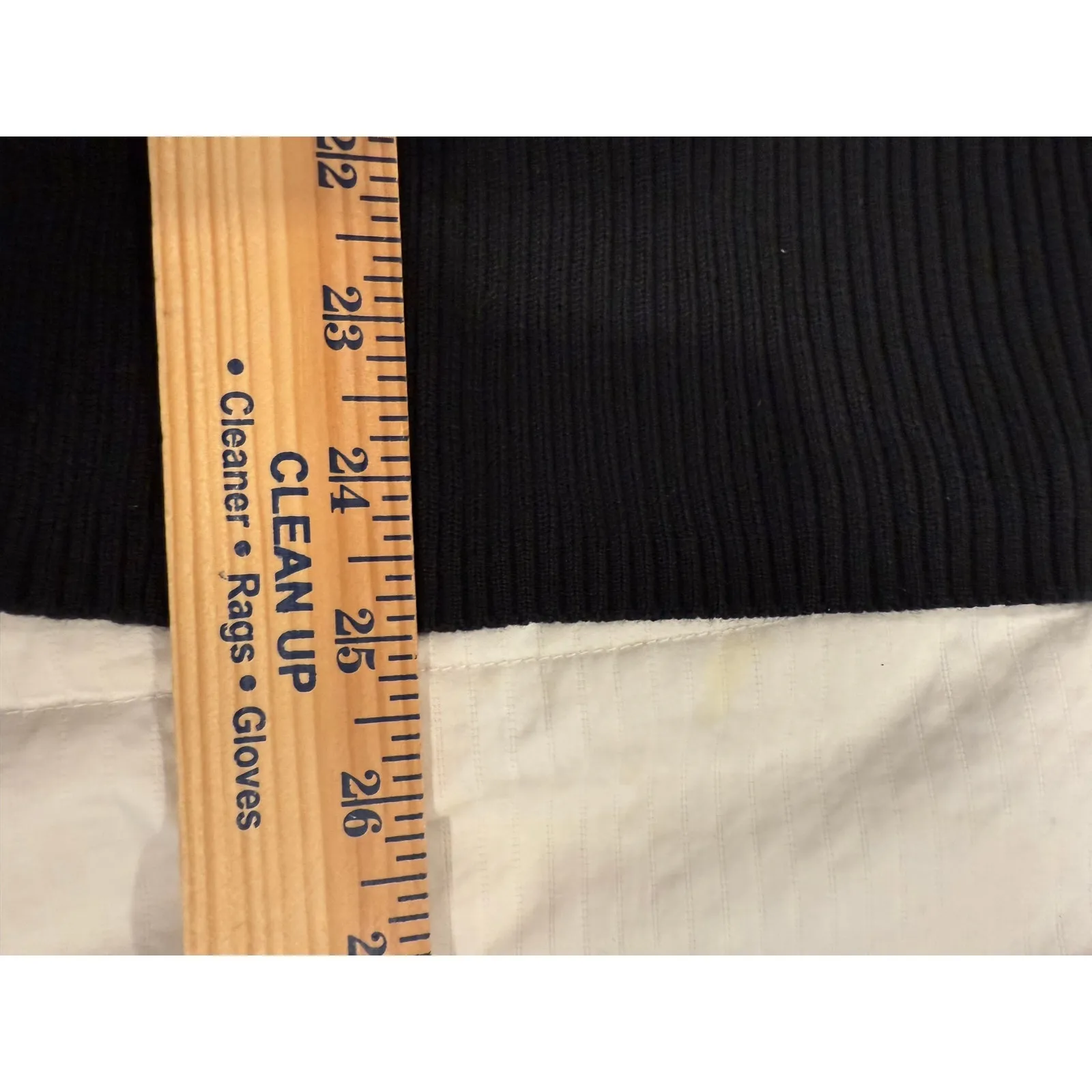 Coldwater Creek Sweater Womens Medium Black Silk Knit Ribbed Turtleneck Winter - Image 5