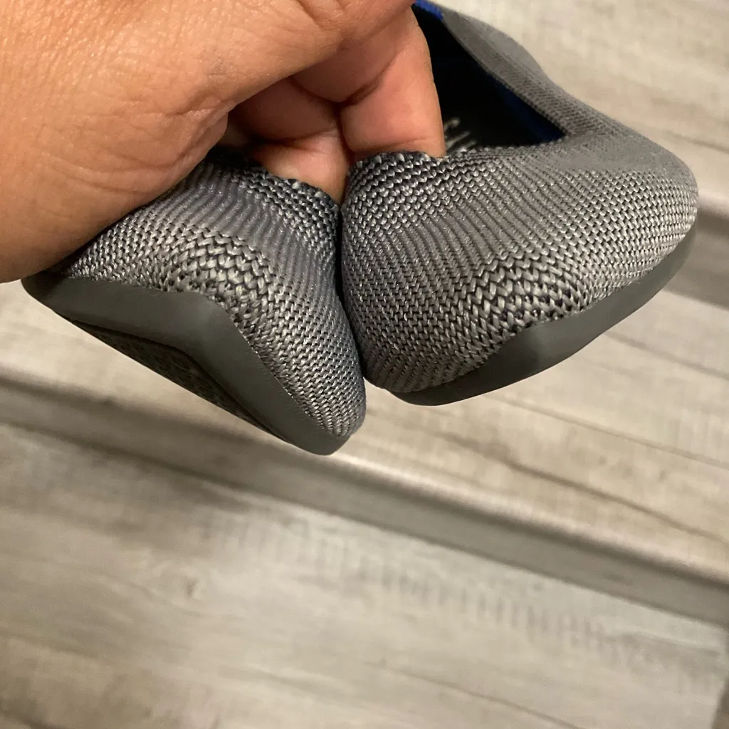 Rothy’s The Point Flats size 6.5 Gray - Image 4