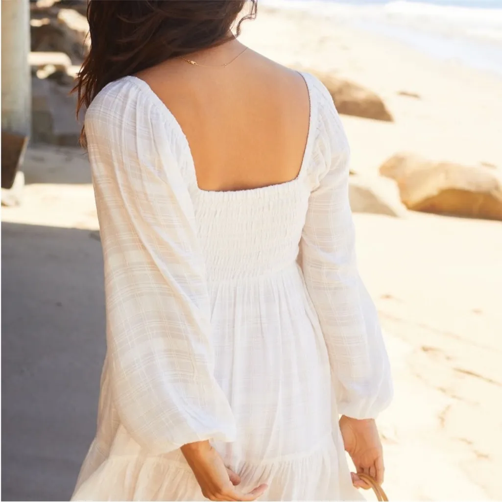 L Space White Dress‎ size medium - Image 3