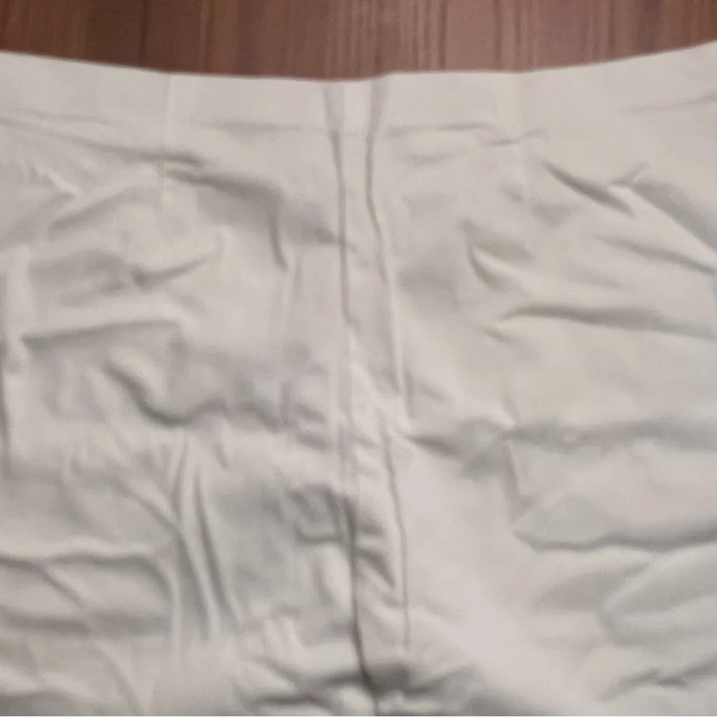 NIC+ZOE Seams All Day Denim‎ Slim Pull-On Crop Pant in Paper White Plus Size 20W - Image 9