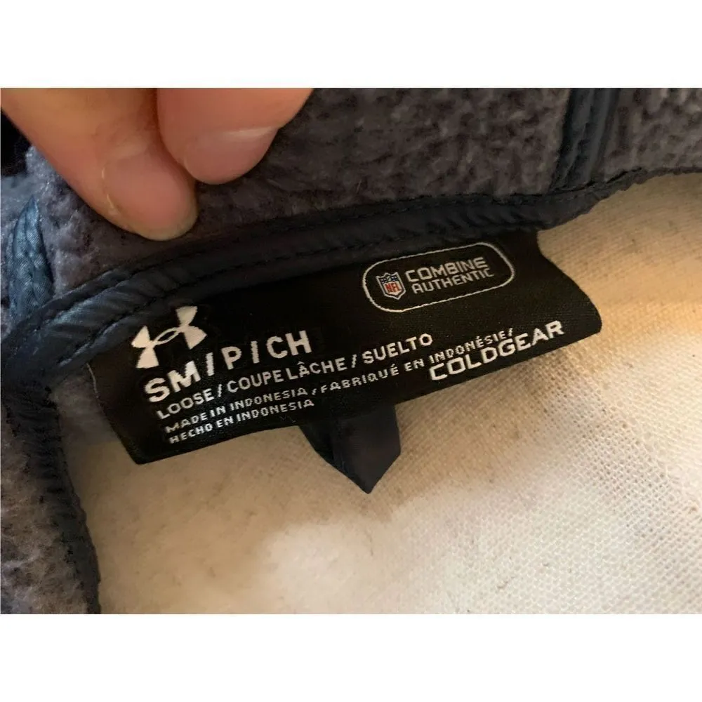 Patriots jacket with hood size small under armor women’s hoodie gray warm winte - Image 4