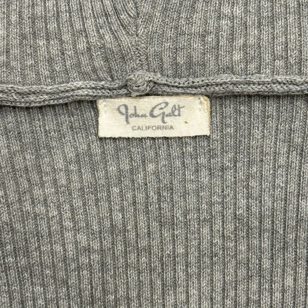 PRELOVED Brandy Melville John Galt Arden Cropped Double Zipper Hoodie ONE SIZE - Image 5