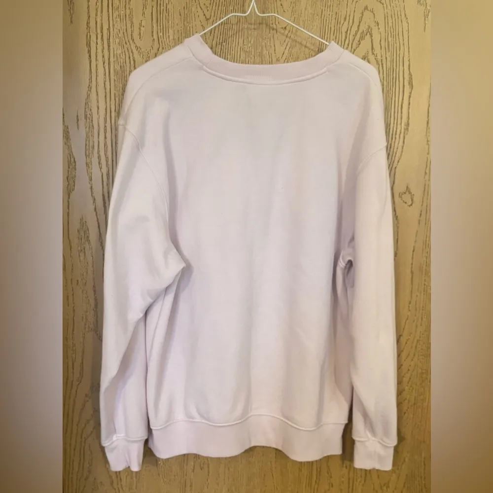 Cinnamoroll Women’s Large Sanrio Light Pink Sweatshirt Cute Graphic Crew Neck - Image 3