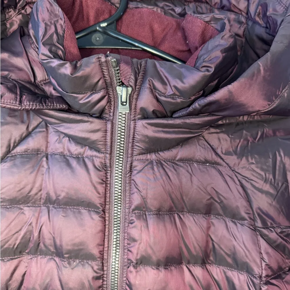 Lululemon Brave The Cold Long Puffer Jacket - Size 2 - Black Cherry - Image 5