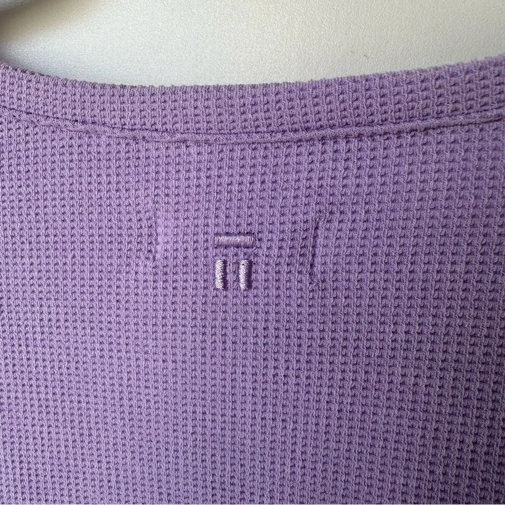 Tommy John Zen Waffle Tee in Lavender Purple Size L - Image 7