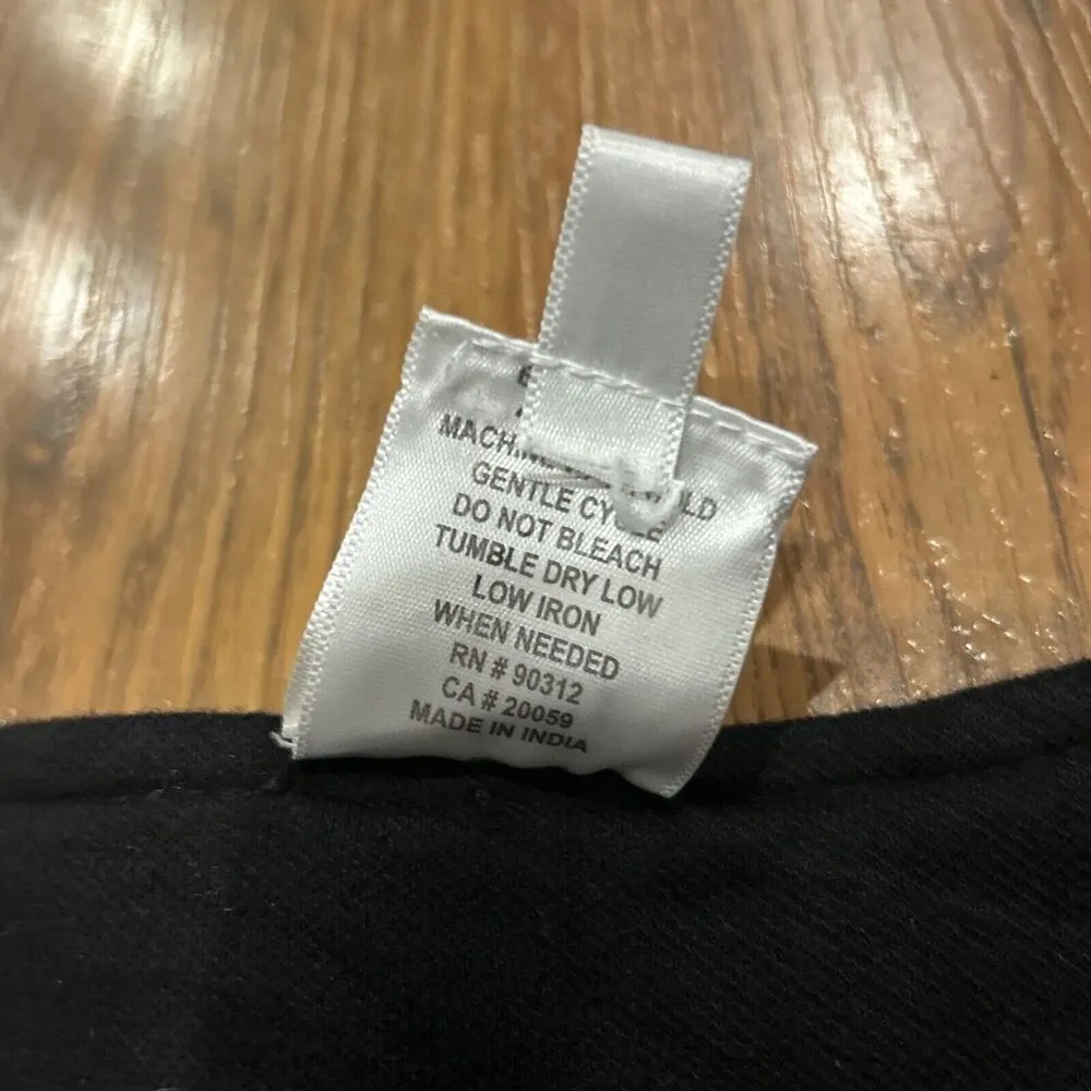 Parsley & Sage Jacket Womens Medium Artsy One Button Swing Blazer Maroon Black Purple - Image 3