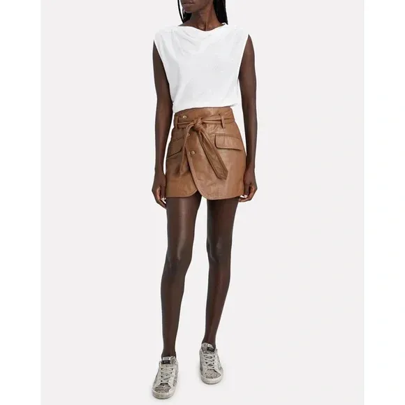 RtA Selma Cotton Cashmere Cowl Neck Top NWT - Image 2