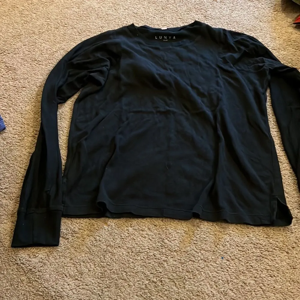 Lunya small black tee Black - Image 2