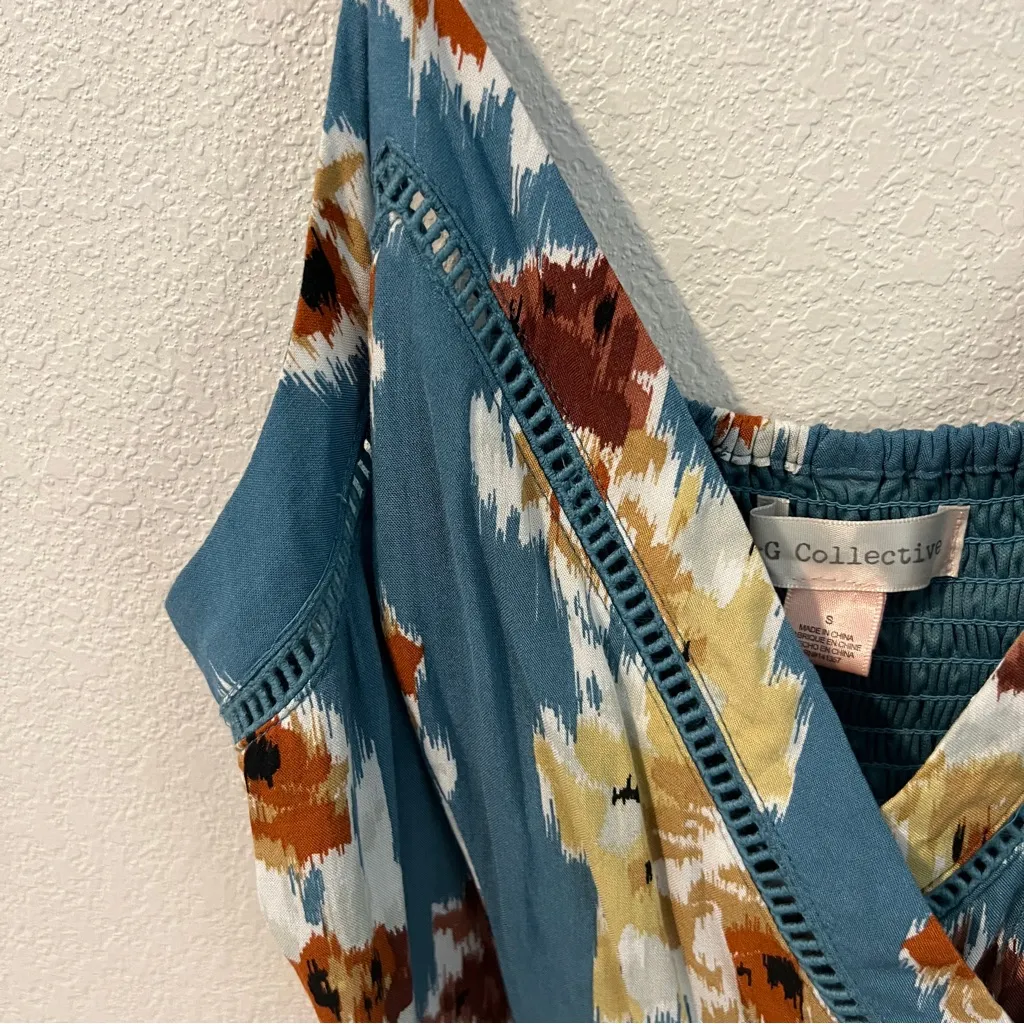 BOG‎ Collective Floral Spaghetti Strap V - Image 3