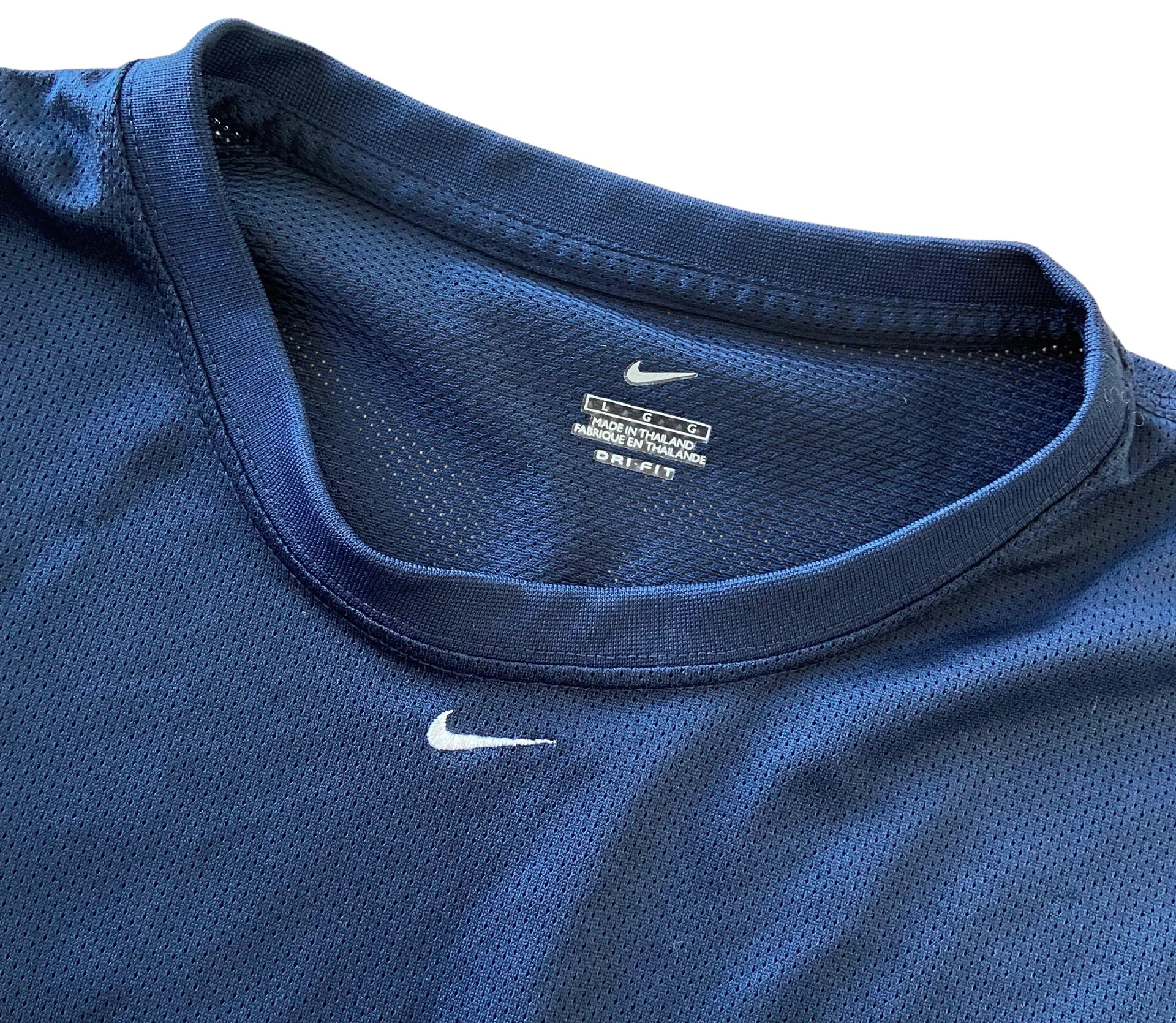 Dri-Fit Navy Blue Sleeveless Athletic Tank Top Shirt 🔥 - Image 2