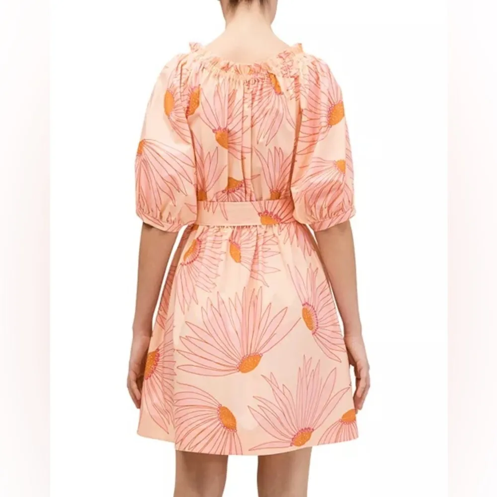 New NWT kate spade new york Falling Flower Printed Dress SIZE S - Image 2