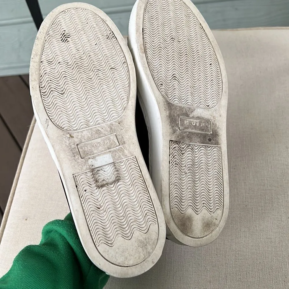 M. Gemi The Cerchio Velvet Sneaker in Red Red Size 7 - Image 7