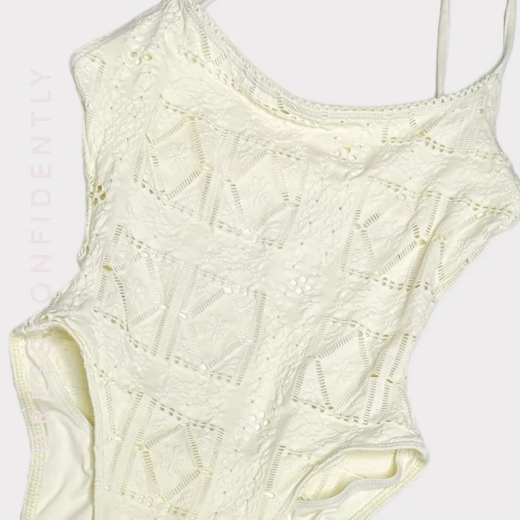 FRANKIES BIKINIS Juliet Cheeky One Piece Swimsuit, Angel Dust, Medium - Image 10