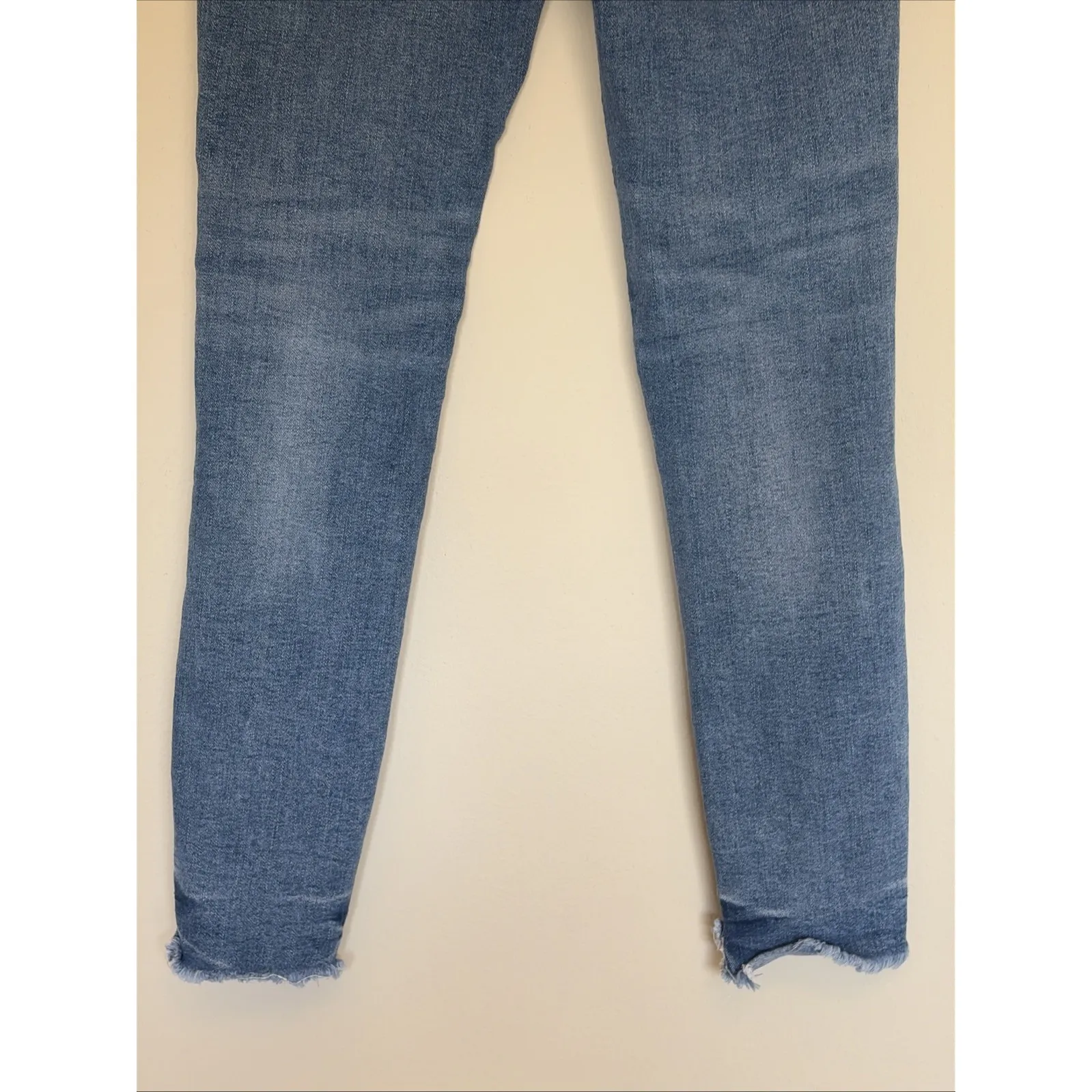 DL1961 Colorblock MARGAUX Instasculpt Ankle Skinny Stretch Denim Jeans Womens 25 - Image 7