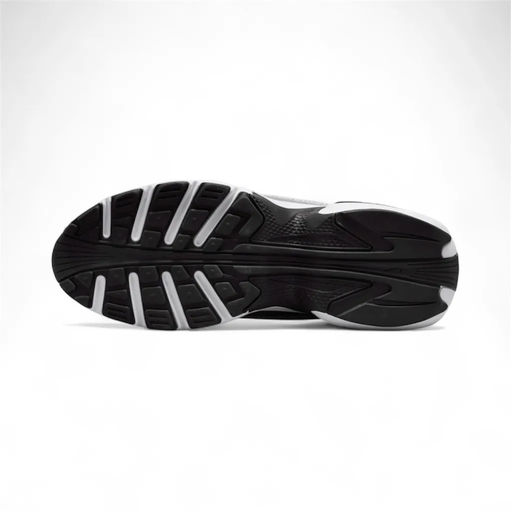 Nike Metallic Silver and Black Air Sneakers For Women FL - Image 6