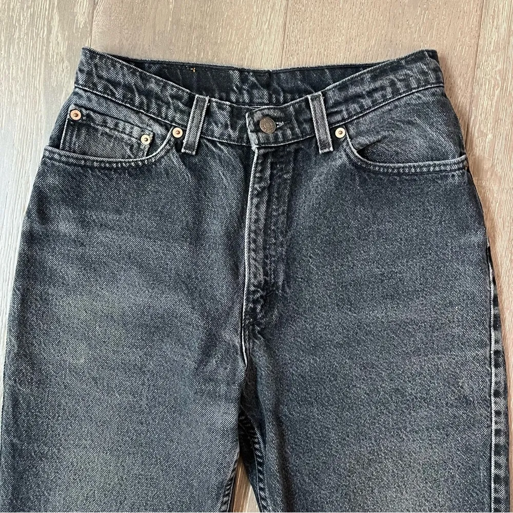 Vintage 1993 Levi's black‎ mom jeans size 11 - Image 4