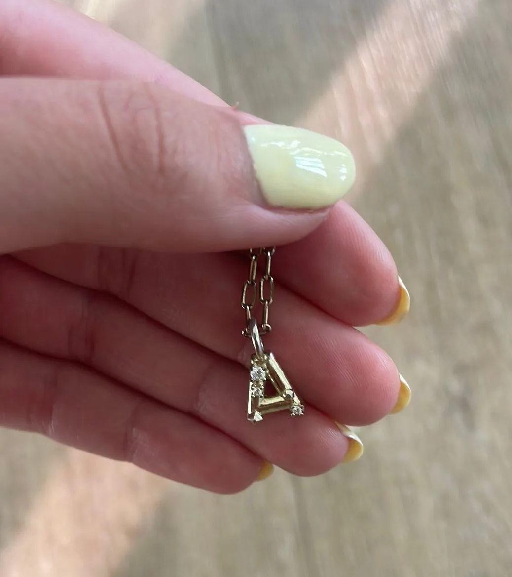 Kendra Scott gold A necklace - Image 3