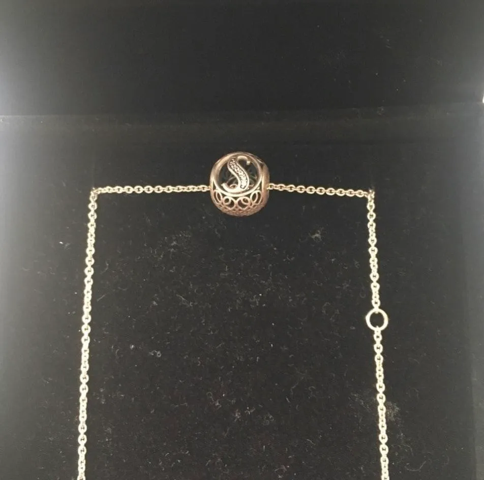 Pandora ‘S’ Necklace - Image 2