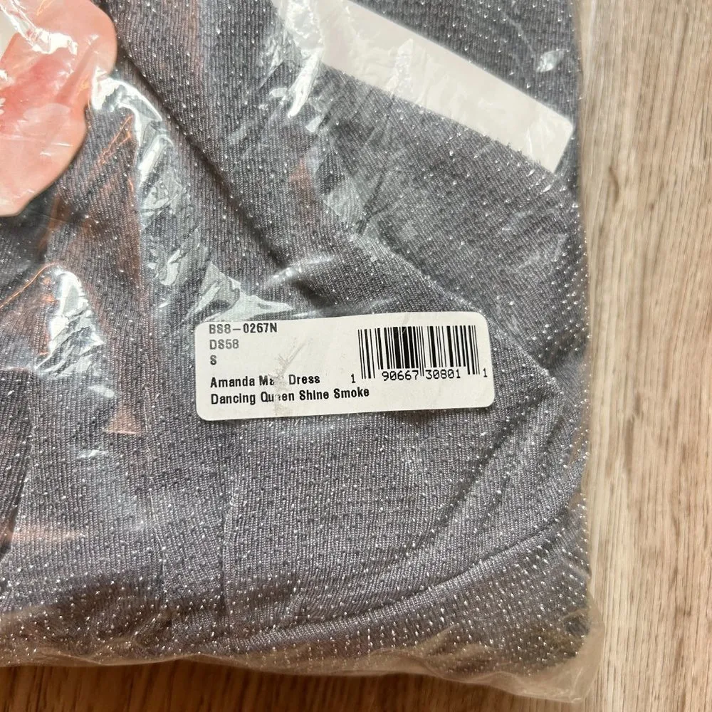 Show Me Your Mumu Amanda Maxi Bridesmaid Dress in Dancing Queen Shine Smoke NWT - Image 3