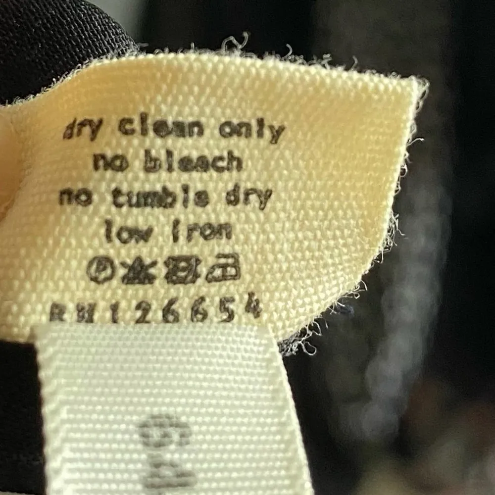 L'AGENCE Silk Black Pleated Halter Dress Size 4 - Image 10