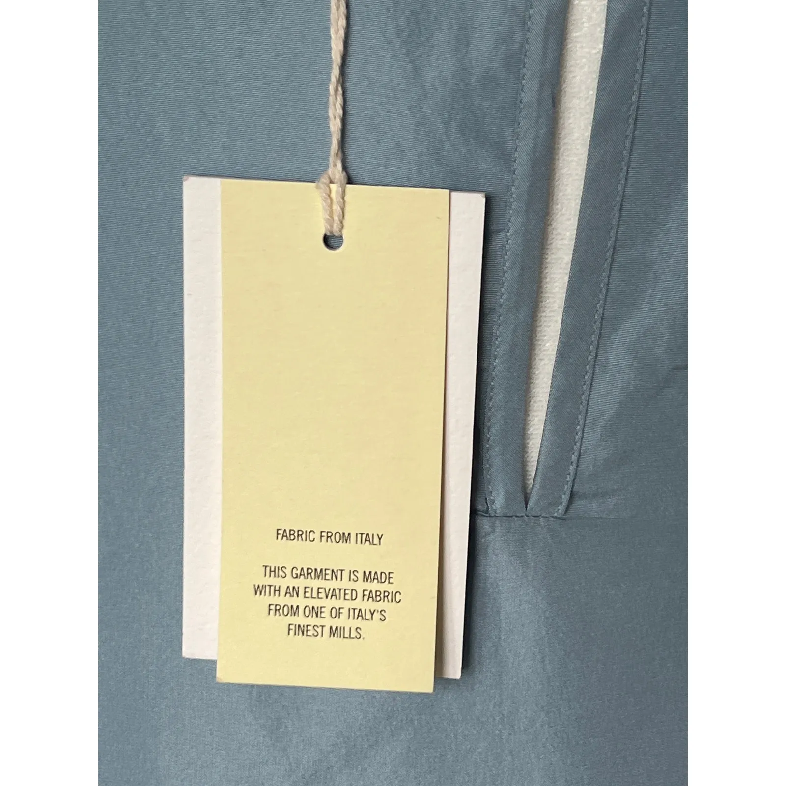 Aritzia Wilfred Fantasy Porcelain Blue Baby Doll Dress Size XS Regency Pastel - Image 5