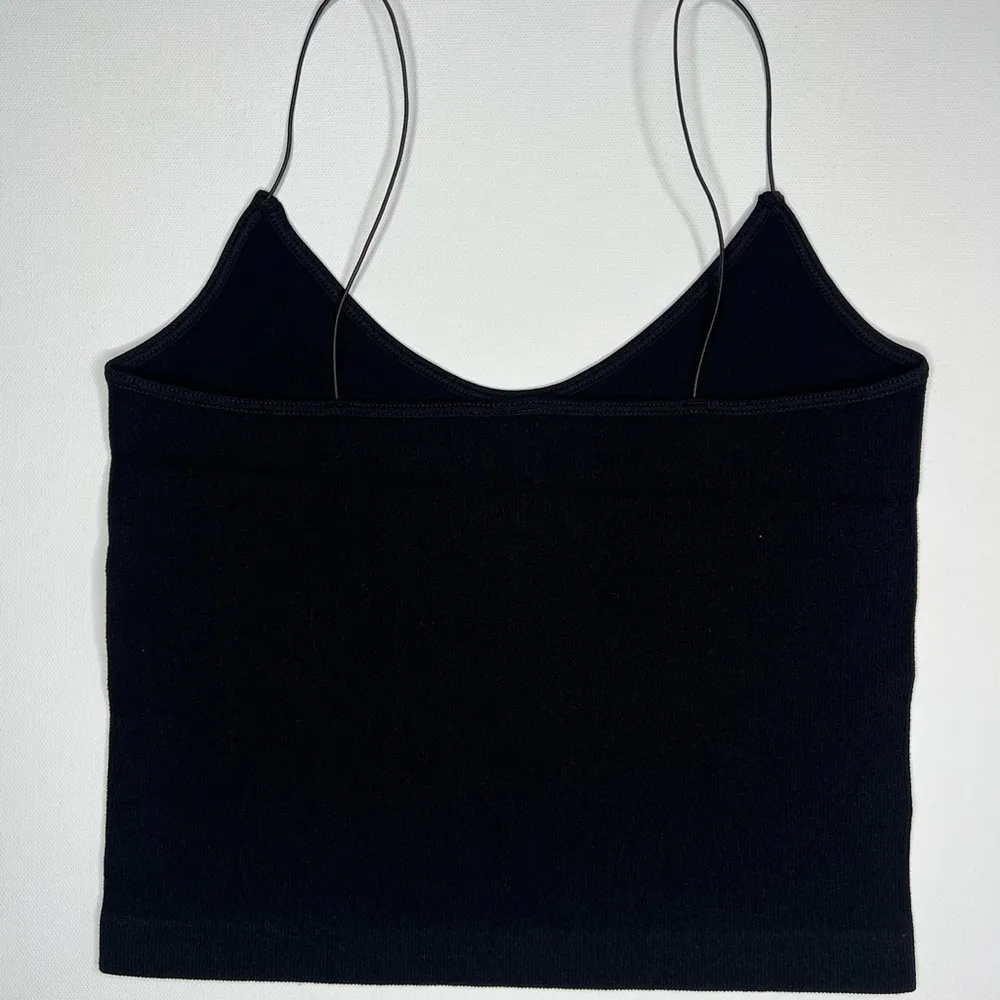 Dynamic Super Stretchy Black Forever Ribbed Tank - Image 2