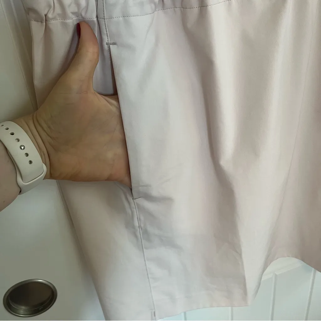 Arc’Teryx Women XL Contenta Dress Blush Pink Pockets Hiking Gorpcore Adj Waist - Image 3